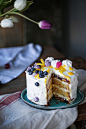 Blueberry lemon cake by Rebecka G. Sendroiu on 500px