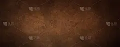 仿古混凝土墙公司的原始棕色与暗橄榄绿颜色抽象背景粗糙概念