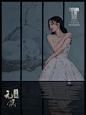 杨幂抹胸白裙江湖无惧写真

