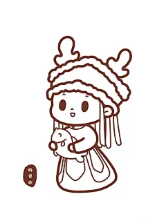 每日练习|简笔画人物（附线稿） - 小红书