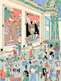 Usbek & Rica: 'New media and art' : illustrations for Usbek & Rica by Philip Lindeman