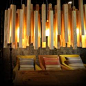 【灯殿-风铃2】现代实木质艺术创意设计师吊灯饰客餐厅工程长方形