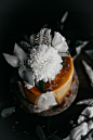 Italian Orange Blossom and Almond Cake with Orange Curd, Mascarpone Swiss Meringue Buttercream and Salted Caramel