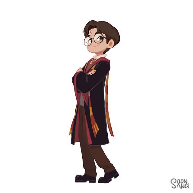 画师 Hong SoonSang 所绘的...