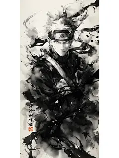火影忍者鸣人国风壁纸_4_冲冲创作屋_来自小红书网页版