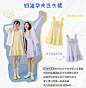 【新品】乐町连衣裙春装2021年新女吊带泡泡格连衣裙设计感小众-tmall.com天猫