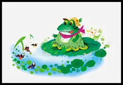 小青蛙高清素材 儿童插画 卡通 卡通插画 可爱 童话 免抠png 设计图片 免费下载