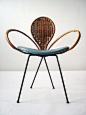 Anonymous - Furniture Chairs ::: Zagara's request: Please add more information available when Re-Pinning this one ::: Lounge Chair, 1950s