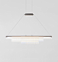 Coax - Pendant 02 (Polished Nickel). Light designed by John Hogan for Roll & Hill .