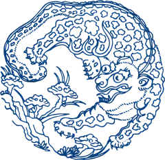 中国风传统青花瓷纹样花(27).png图片