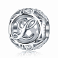 Amazon.com: Letter Charm Initial A-Z Alphabet Charm Dangle Charm for Charm Bracelet Necklace, 925 Sterling Silver CZ Beads Charm Personalized Jewelry Gift for Men Women Girls Birthday Valentine’s Day (A): Clothing, Shoes & Jewelry