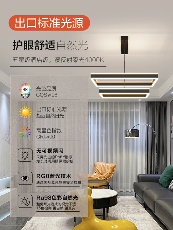 客厅吊灯北欧灯具现代简约餐厅灯小爱智能天猫精灵卧室灯吸顶主灯-tmall.com天猫-花瓣网