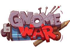 英文游戏logo Gnome War 侏...