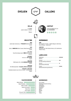 huuyuu采集到简历模板（Resume Template）