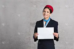 助手,留白,半身像,服务业职位,制服,仅成年人,青年人,专业人员,制服帽,布告