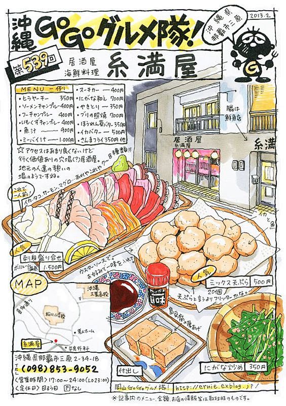 Japanese food illust...