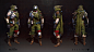 Destiny - The Taken King - Hunter - Foresttracker PVE, Ian McIntosh : Screen captures of the in-game models I made.  Concept by Ryan DeMita http://ryandemita.blogspot.com/