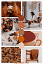 #服装设计#

灵感课堂 | 动态灵感板配色方案图鉴——莫兰迪色系，橙色系的调色板

#罗德岛设计学院# #RISD# ​​​​