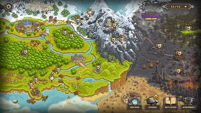 kingdom rush map - 必...