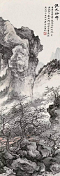 “民国画坛第一人”吴湖帆经典山水画_【快资讯】
