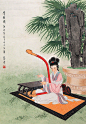 【蔡云国画人物作品欣赏】