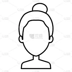 可爱的祖母角色