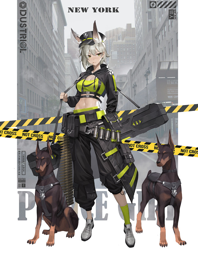 Police girl, Kalle :...