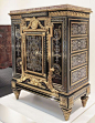 Cabinet, about 1700, probably by Andre-Charles Boulle(1642-1732), Paris-France:
