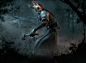 A Lullaby for the Dark - Dead by Daylight : Close/Back Home The Huntress Red Forest David King MENU “A figure clad in the head of a hare. A most disturbing sight. This new foe holds something human within her. Some shards of ordinary life. She seems to be