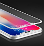 iPhoneX钢化膜苹果X手机iphone x全屏覆盖软蓝光背后保护贴膜水凝-tmall.com天猫