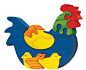 Hey, I found this really awesome Etsy listing at http://www.etsy.com/listing/124588042/hen-family-montessori-waldorf-wooden: 