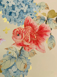 桃山采集到洒金没骨画合集