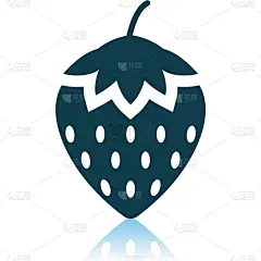 草莓,计算机图标,灰色背景,蔬菜,清新,食品,维生素,熟的,成分,阴影