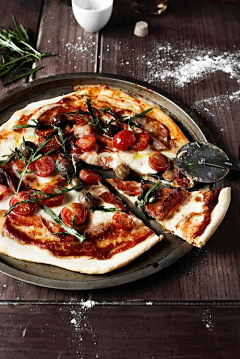凉风子采集到食·披萨披萨pizza~