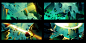 Kung Fu Panda 3, DWA Color keys - Spirit Realm