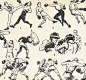 1951 french print. Boxe "Boxing"