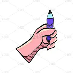 彩色绘图铅笔测量图标。绘画、缩放、艺术家