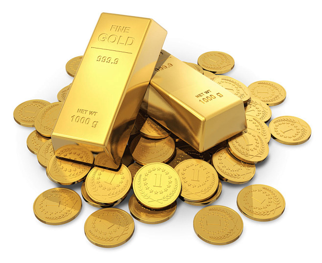 金条和金币
