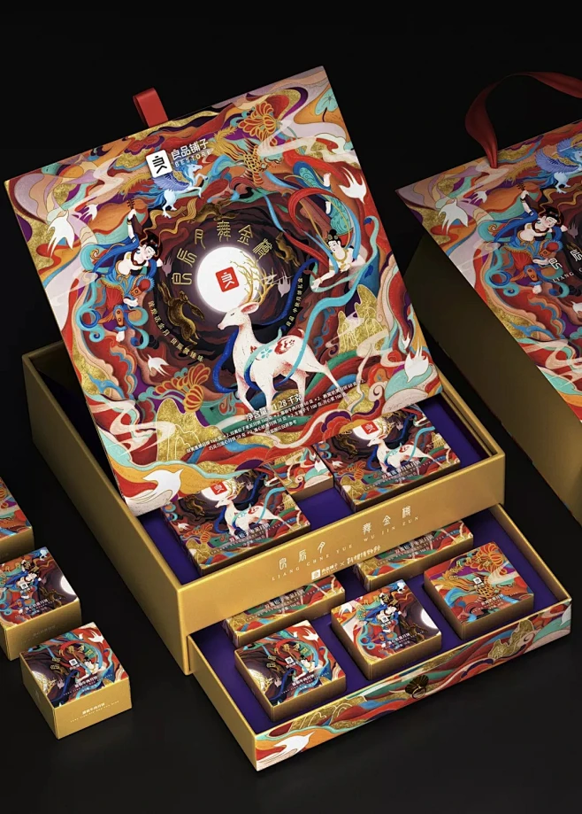 全球包装与设计：国潮—以敦煌元素文创系列包装设计（合集） : 敦煌，深不见底的宝库-花瓣网