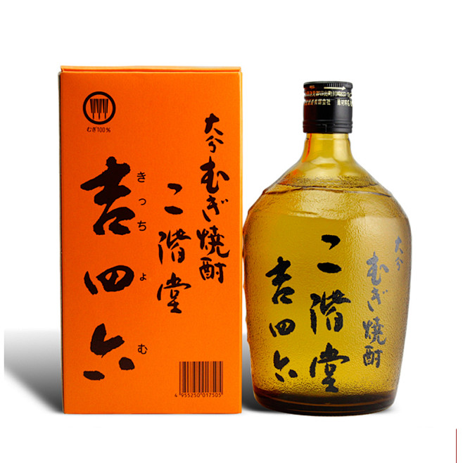 江秀酒业原装进口日本烧酒正宗日本进口二阶堂吉四六烧酒720ml
