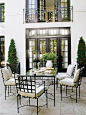 Gracious Outdoor Dining and Entertaining - Traditional Home: 