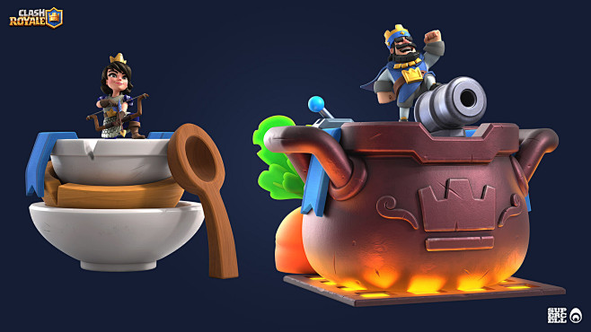 Clash Royale - Season 27 - Executioner's Kitchen Tower Skin, Ocellus ...