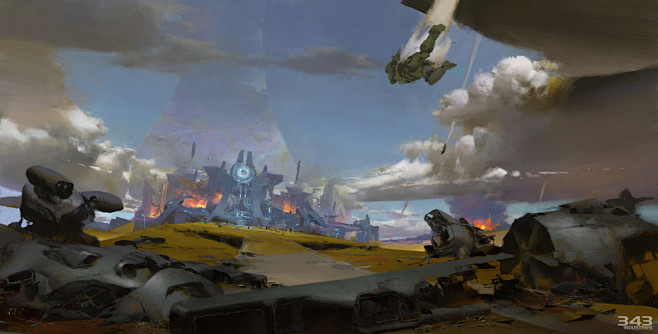 Concept Art for Halo...