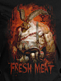 J!NX : Diablo III Fresh Meat Women's Tee - Clothing Inspired by Video Games & Geek Culture