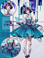 雪色蝶舞染色 | 蓝闪蝶 穿搭分享码：1151BF150D840000 #以闪亮之名 #以闪亮之名染色 #以闪亮之名穿搭 #以闪亮之名迷雾轮回 - 小红书