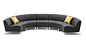 round sofa - Google Search: