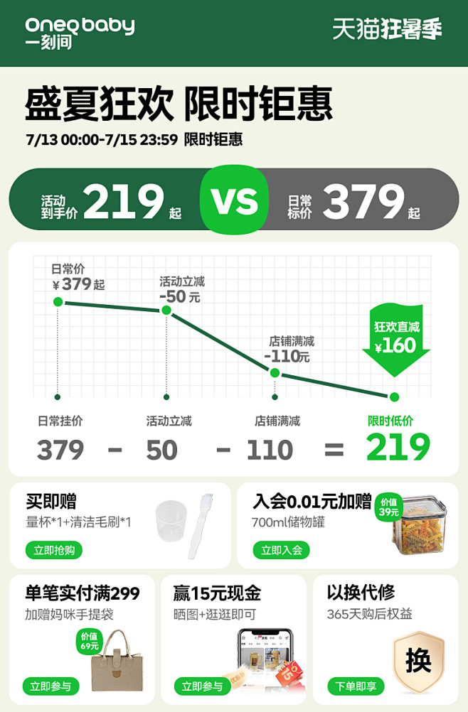一刻间破壁机家用迷你多功能料理机新款豆浆...