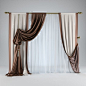 curtains, textile, curtain, blinds, tulle, drapes, bando, шторы, бандо, занавес, тюль