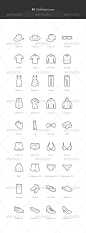 Clothing Icons - Objects Icons