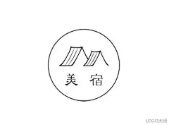 一组客栈logo设计欣赏！想开场说浪就浪的旅行么？#LOGO精选# ​​​​
